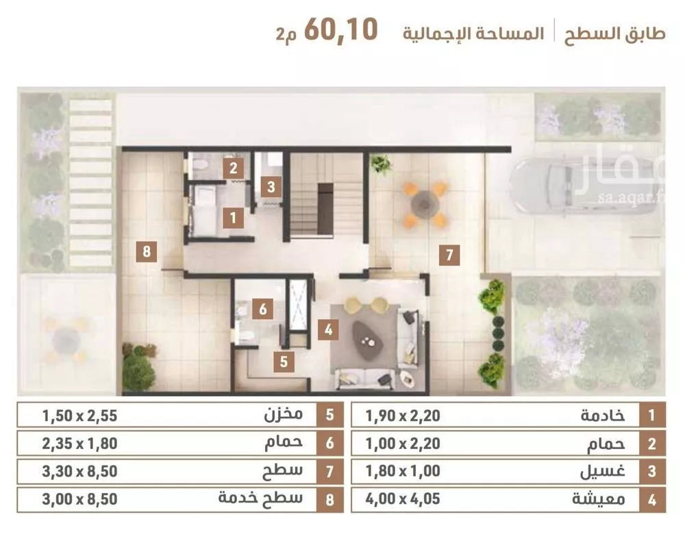 4 bedroom villa in Al Narjis 9
