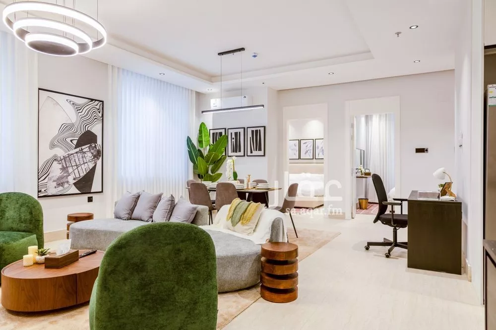 شقة 3 غرف في النرجس 1