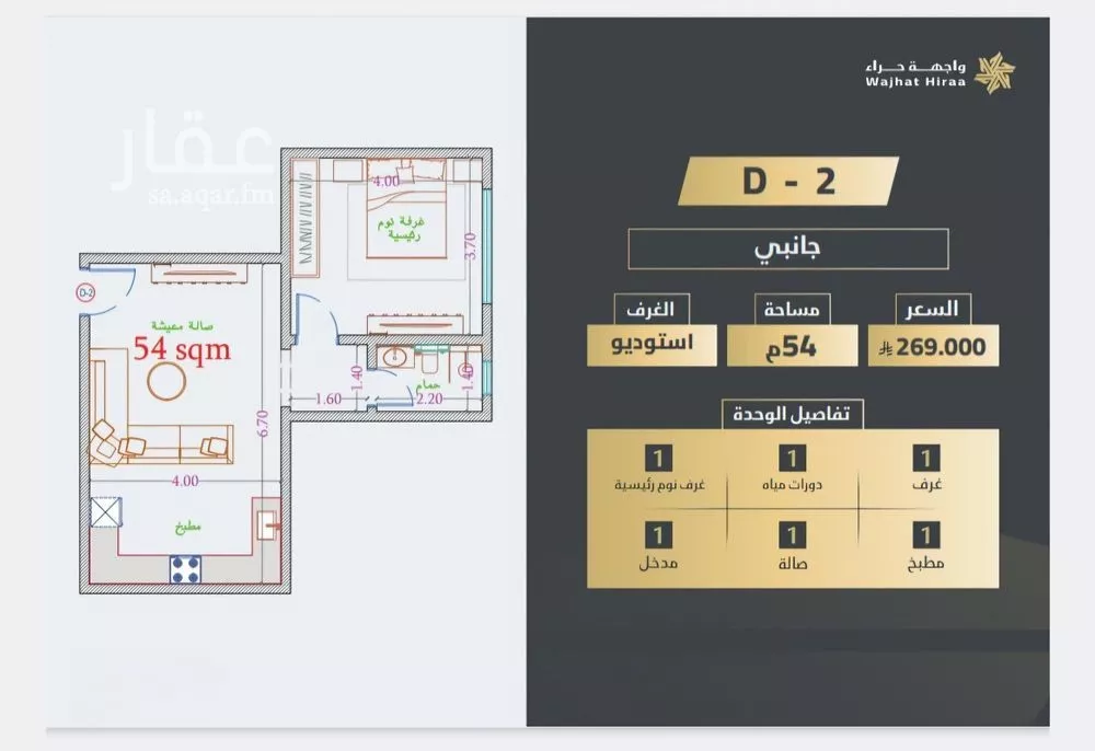 1 bedroom apartment in Al Naeem, Jeddah 6