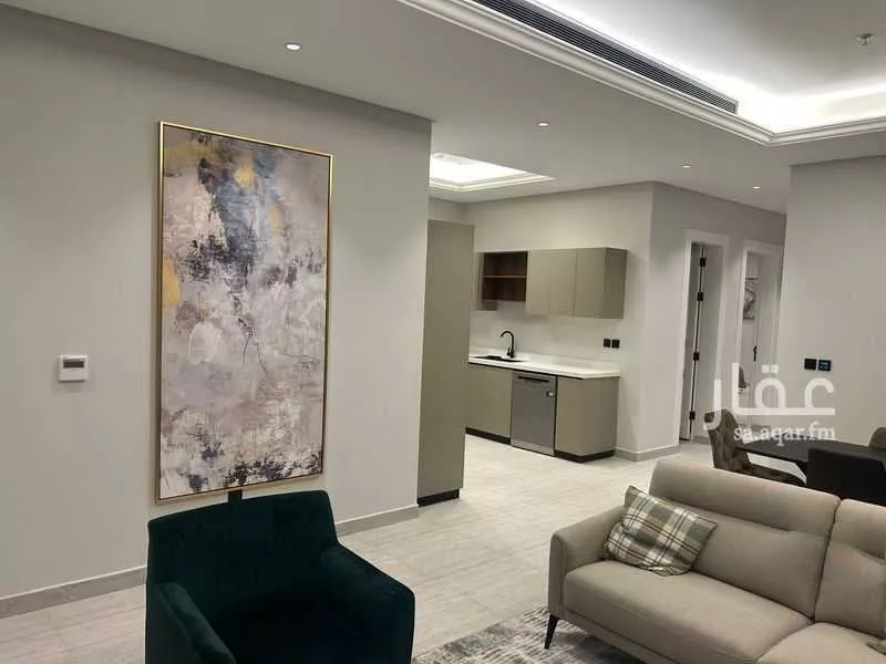 شقة 2 غرف في الملقا 1