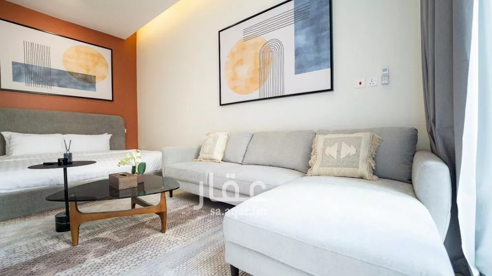 شقة 1 غرف في النرجس 2