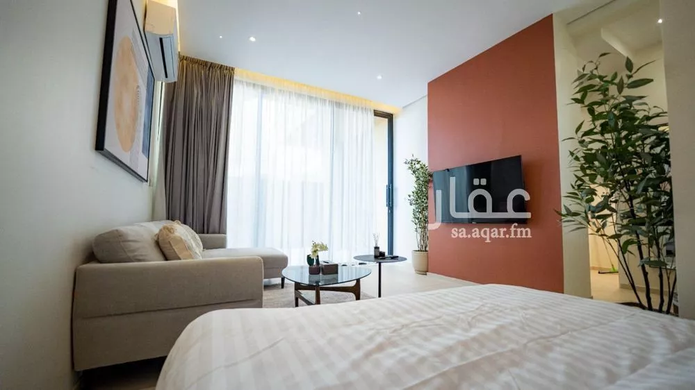 شقة 1 غرف في النرجس 4