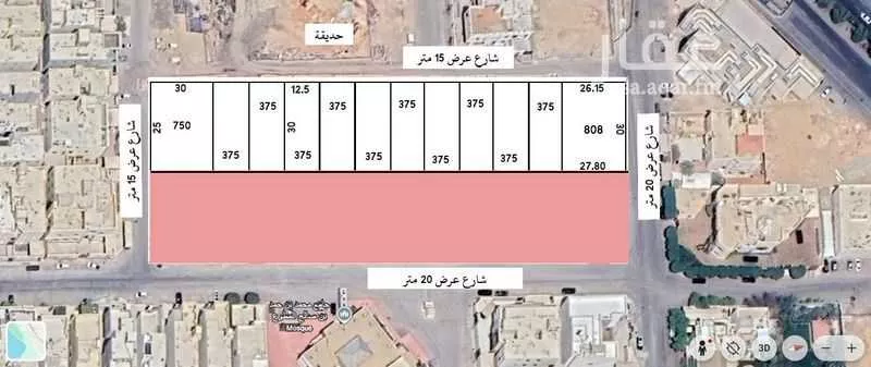 808 sqm land in Al Quds 2