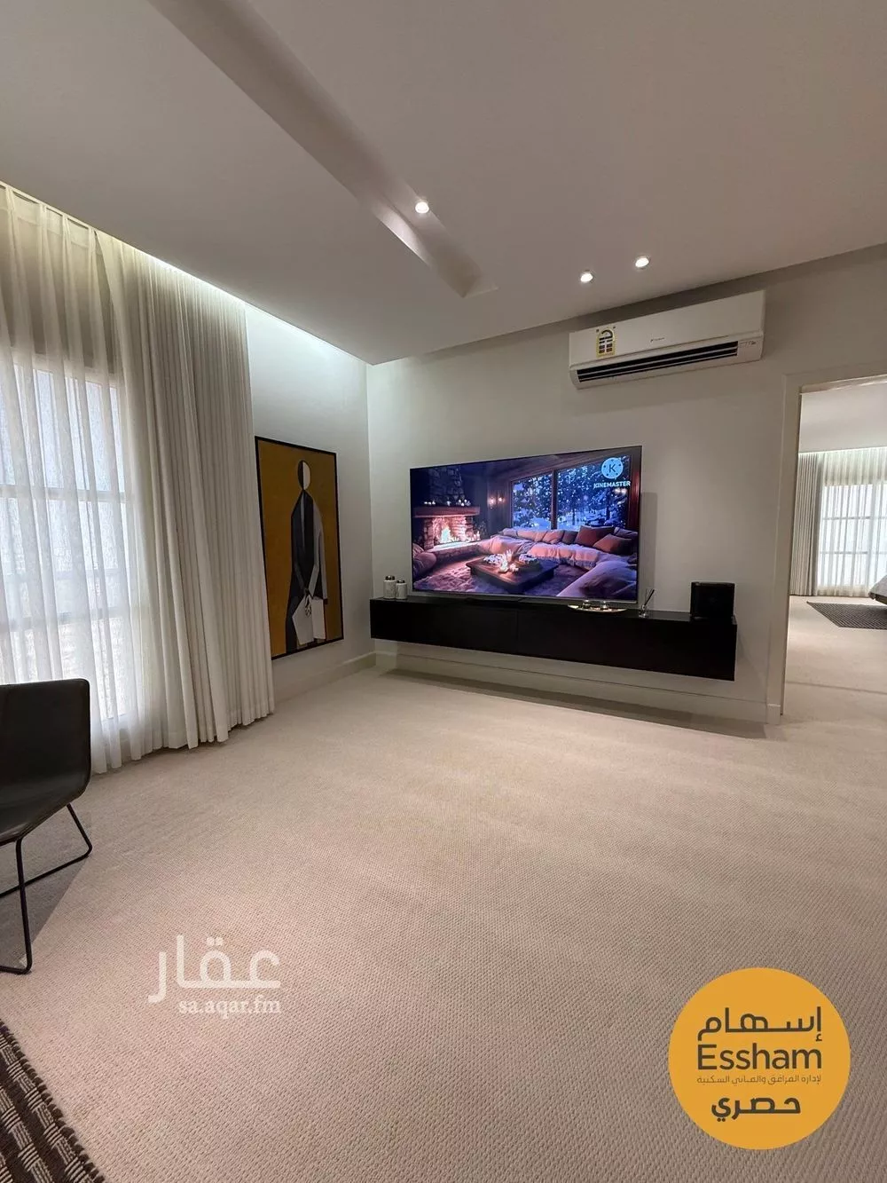 شقة 1 غرف في المنتزة 4