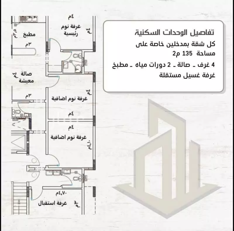 425 sqm building in King Fahd 2