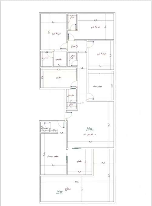 شقة 6 غرف في الصواري 2