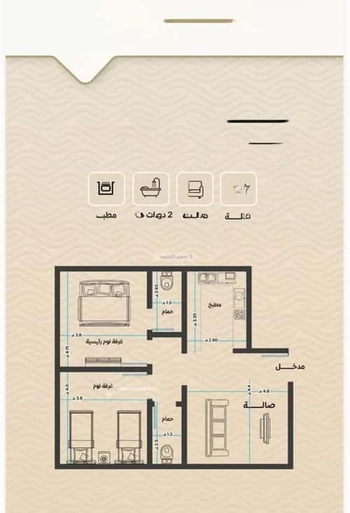 2 bedroom apartment in Mishrifah 3