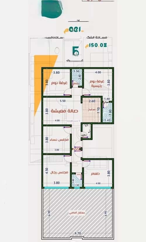 3 bedroom apartment in Al Rabwa 1