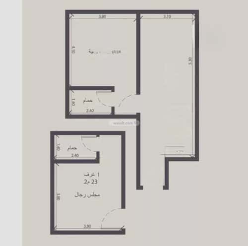 2 bedroom apartment in Al Zahra 2