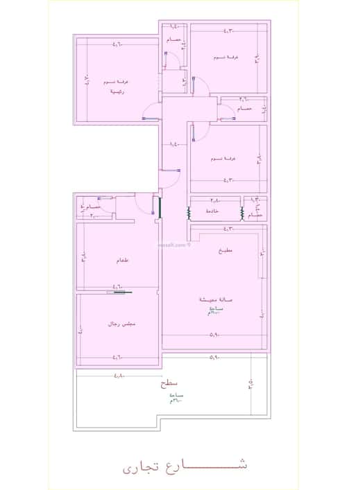 5 bedroom apartment in Al Wahah 3