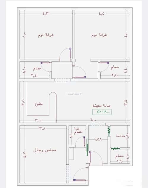 2 bedroom apartment in Al Jamiah 4