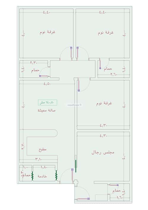 4 bedroom apartment in Al Jamiah 2