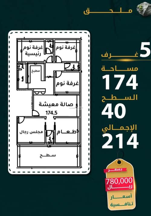 5 bedroom apartment in Al Rawdah 2