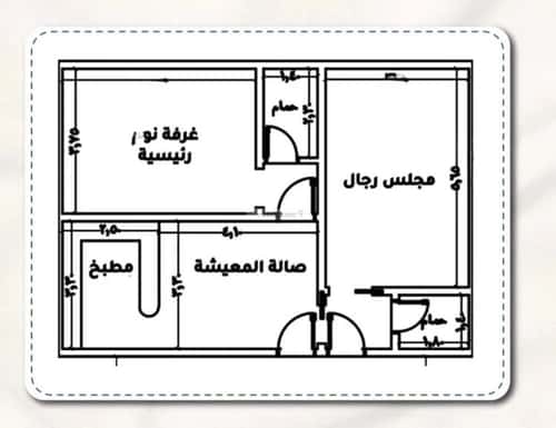 شقة 2 غرف في الثغر 4