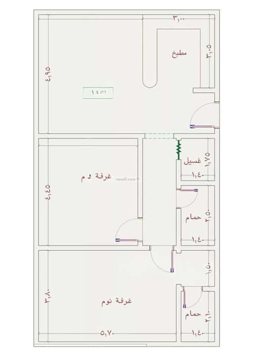 شقة 2 غرف في الجامعة 4