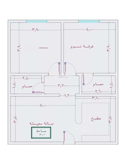 2 bedroom apartment in As Sawari 2