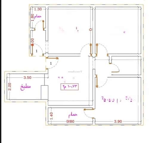 3 bedroom apartment in Al Nuzhah 3