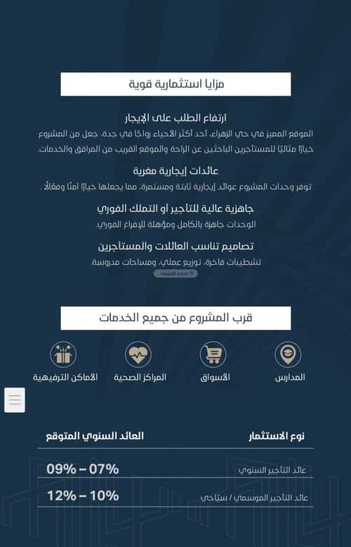 3 bedroom apartment in Al Zahra 1