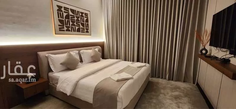 شقة 1 غرف في العقيق 3