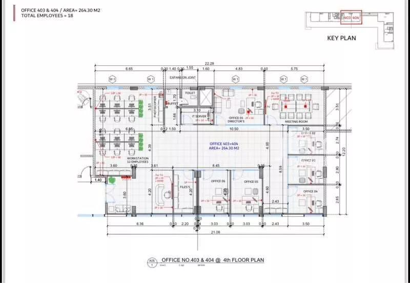 8100 sqm office in Al Olaya 10