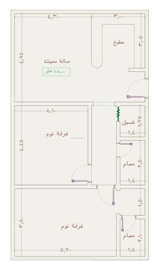 2 bedroom apartment in Al Jamiah 3