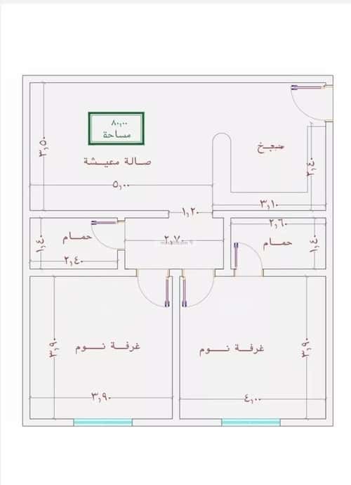 2 bedroom apartment in As Sawari 3