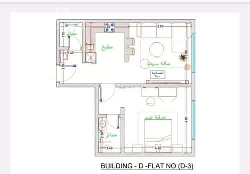 3 bedroom apartment in Al Fayha 6