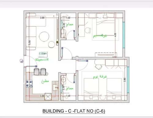 3 bedroom apartment in Al Fayha 11