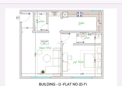 شقة 3 غرف في الفيحاء 2