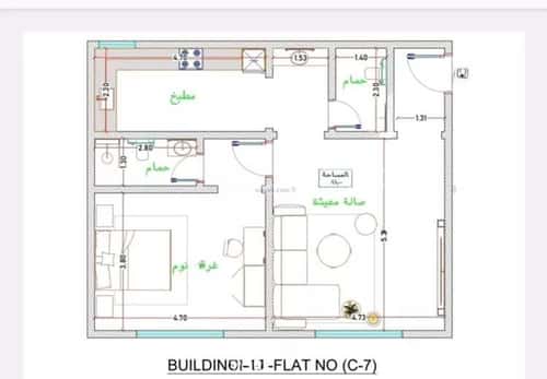 3 bedroom apartment in Al Fayha 2