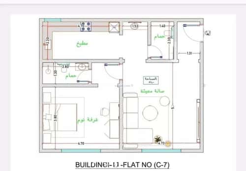 3 bedroom apartment in Al Fayha 1