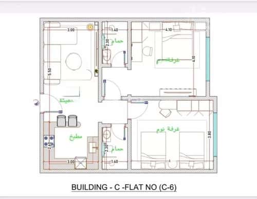 3 bedroom apartment in Al Fayha 12
