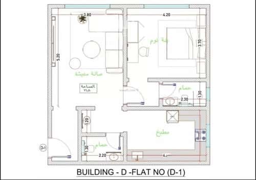 2 bedroom apartment in Al Fayha 2