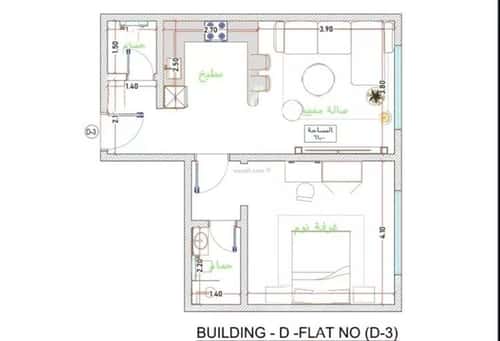 2 bedroom apartment in Al Fayha 4
