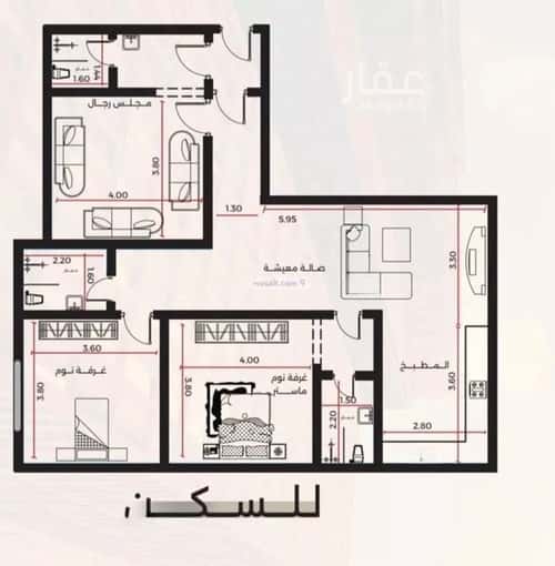 3 bedroom apartment in Al Safaa 2
