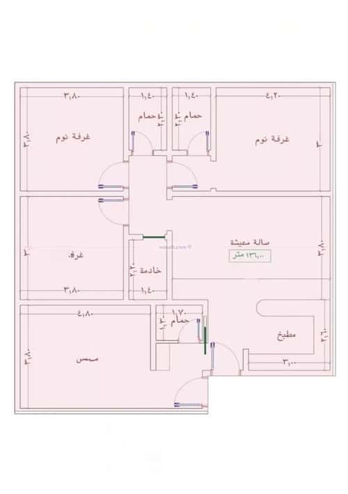 4 bedroom apartment in Al Wahah 6