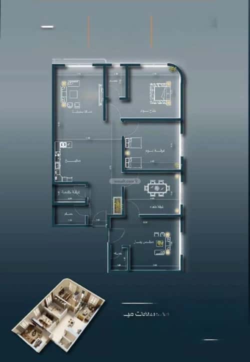 4 bedroom apartment in Al Salamah 9