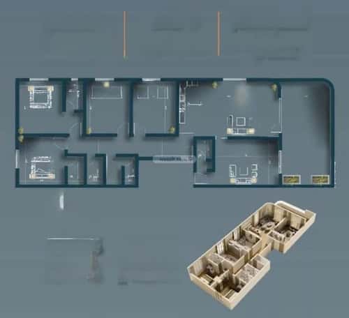 5 bedroom apartment in Al Salamah 4