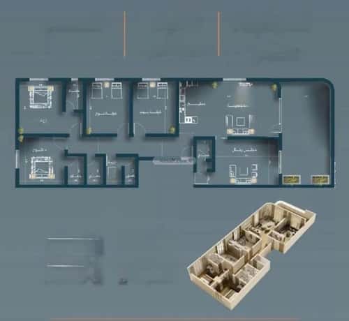 5 bedroom apartment in Al Salamah 8