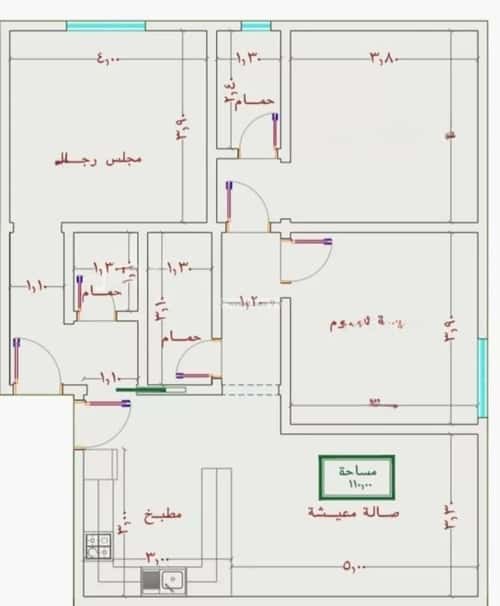 شقة 3 غرف في الصواري 2