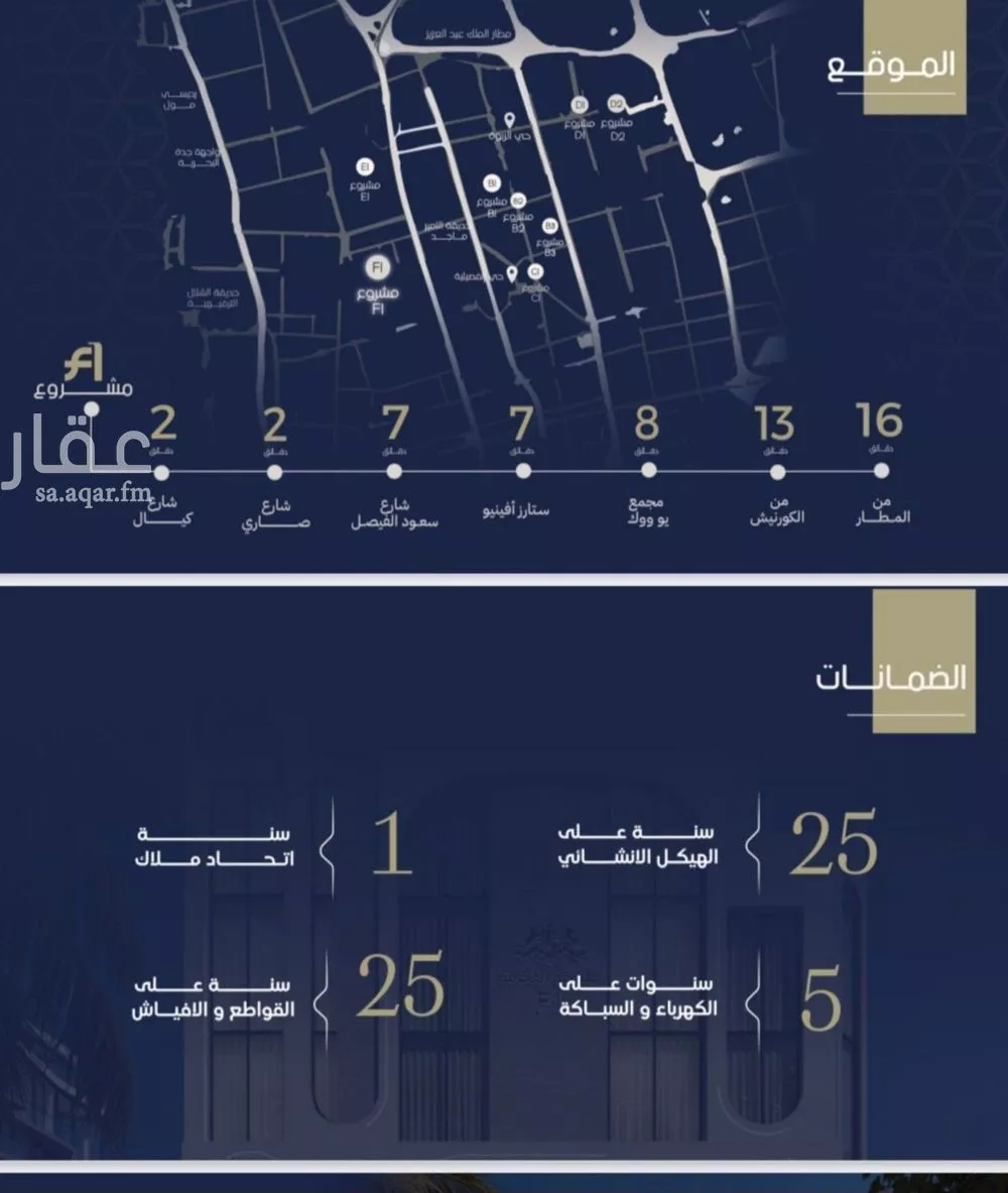 شقة 2 غرف في الروضة 7