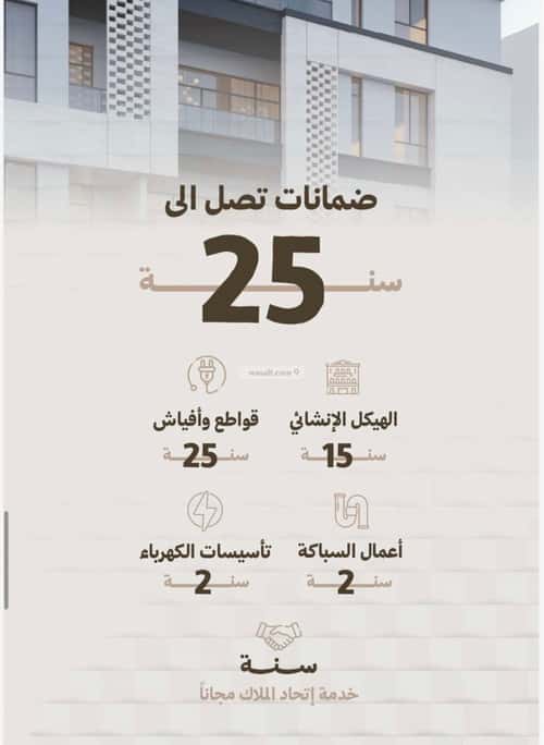 شقة 7 غرف في الرويس 6