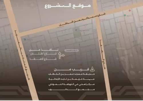 شقة 2 غرف في النهضة 1