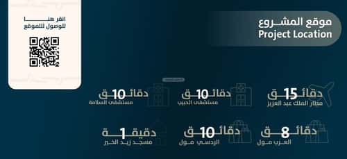 شقة 4 غرف في النعيم 3