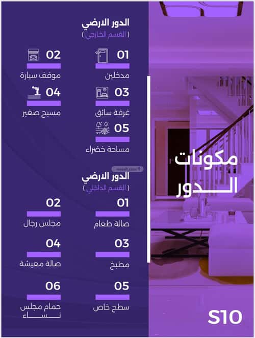 فيلا 6 غرف في الزهراء 4