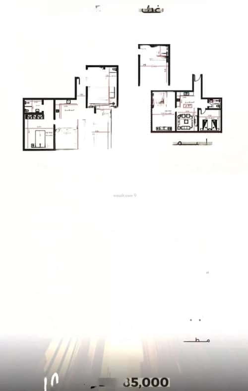 3 bedroom apartment in Al Safaa 3