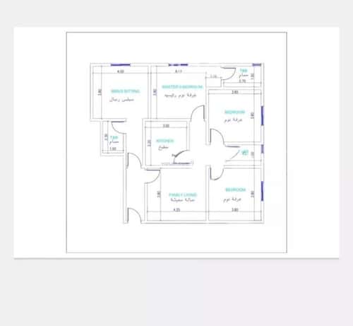4 bedroom apartment in Al Nuzhah 2
