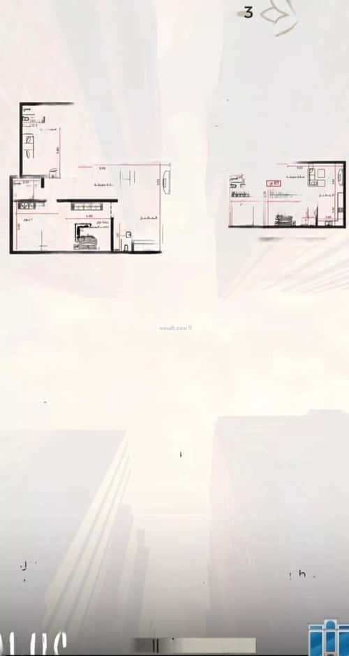 3 bedroom apartment in Al Safaa 2