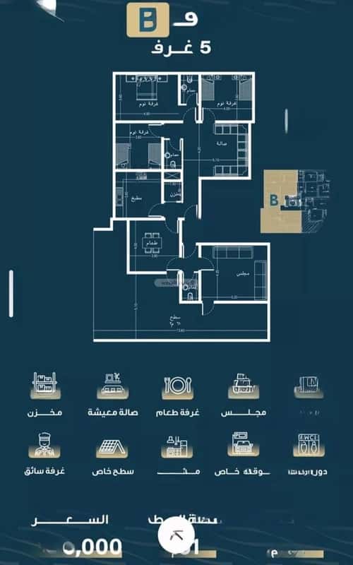 5 bedroom apartment in Al Naseem 4