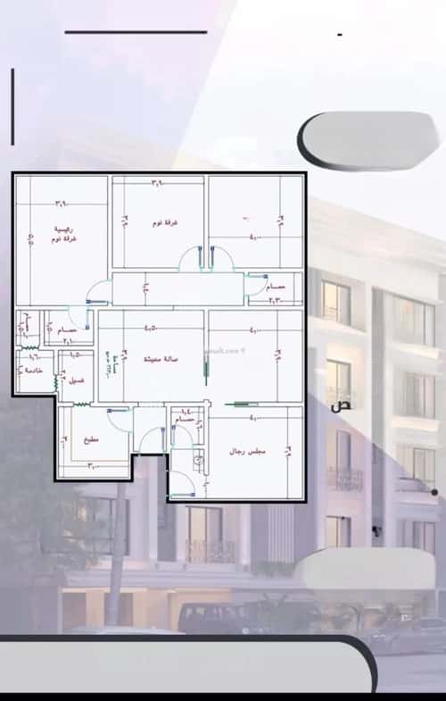 5 bedroom apartment in As Sawari 7